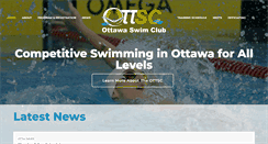 Desktop Screenshot of ottawaswimclub.ca