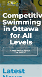 Mobile Screenshot of ottawaswimclub.ca